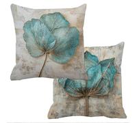 Abstract Cushion Covers 32x32in Garden Cushions Waterproof Sofa Cushions for Outdoor Furniture Flower Outdoor Cushion Covers Set of 2 Velvet Throw Pillow Cover Scatter Bed Decorative Pillows f-15521
