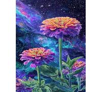 Abstract Daisy Flower 500 Piece Jigsaw Puzzle for Adults, Creativity, Challenging and Difficult Puzzle, Brain Teaser Puzzles for Adults 500 Pieces for The Whole for Women, Men