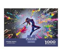 Abstract Dance Art Precise Cutting Pieces Eco Friendly Cardboard, Ideal for Stress Relief And Mental Calmness in Daily Life 70x50cm/1000pcs