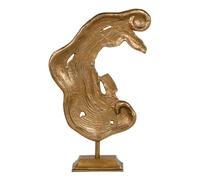 Abstract Decorative Figurine 39.5 x 11 x 63 cm, Gold