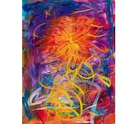 Abstract Diamond Art Kits Adults 100x150cm, Diamond Painting Mandala Paint by Numbers for Kids, DIY 5D Full Drill Crystal Art Mosaic Kit with Accessories, Home Decor Gifts for Teenage Girls 6X-528