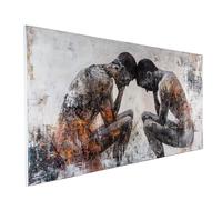 Abstract Diamond Art Kits Adults, Couple Diamond Painting Kit, Square Full Drill Paint by Numbers for Adults 24x48in, Crystal Art Rhinestones Embroidery Cross Stitch Artwork, Room Decor Model-14885
