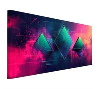 Abstract Diamond Painting Kit for Adults, Large Diamond Art for Adults Geometry Pattern with Square Full Drill, DIY Crystal Art Paintings Embroidery Kits for Home Decor, Gifts for Women 180x80cm Q-61