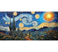Abstract Diamond painting Kit with Complete Set of Diamond Art Accessories, DIY Full Drill Embroidery Kit, Abstract Diamante Gems Canvas Wall Art Crafts for Adults,Room Decor Gifts 28 x 56in ZSHD-0191