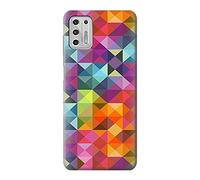 Abstract Diamond Pattern Case Cover For Motorola Moto G Stylus (2021)