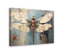 Abstract Dragonfly Poster Canvas Poster Bedroom Decor Landscape Office Room Decor Gift 16x24inch(40x60cm)