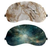 Abstract Dreamy Starry Sky Star 2 Pack Light-Blocking Soft Breathable Sleep Mask Eye Masks Sleeping Mask