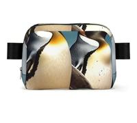 Abstract Elephant Fanny Pack Crossbody Waist Bag Pack Waterproof Mini Belt Bag Bum Hip Bag for Men Women, Stylish Animal Penguin, One Size