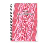 Abstract Ethnic Geometric 2026 Planner A5 To Do List Notebook Planners 2026 Journals for Women Diary Planner A5 for Project Week To View Monthly Year Diary with Dotted Line Note Page Slim