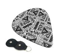 Abstract Ethnic Pattern Guitar Pick Music For Teen Boys 6-Pack Guitar Picks - 0.96mm