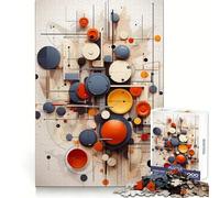 Abstract Expressionism Art Puzzles for Adults 1000 Puzzles Clear Logic Tight Joint Fun Activity Christmas Idea (38x26cm)