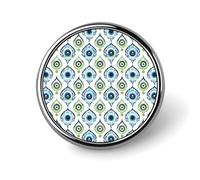 Abstract Eye Pattern 1 Print Enamel Pins for Backpack - Cute Jacket Coat Hat Bags Badge Pins, Funny Unique Novelty Button Pin Women Men Fashion Jewelry Accessories