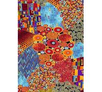 Abstract Fabric Design Rice Papers, 29 x 40cm - Decoupage Paper Design for Furniture, Mixed Media, Cards & Crafts, Decoupage by CRAFT KREATIVELY