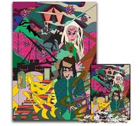 Abstract Fantasy Illustration 1000 Pieces Puzzles for Adults Challenging Puzzles Challenging Brain Teaser Relaxing Toy for Teenagers 1000 PCS(75x50cm)