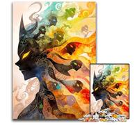Abstract Female Figure with Multiple Faces Puzzles 1000 Pieces for Adults Impossible Jigsaw Puzzles for Adults for Family And Friends Suitable for Ages 1000 PCS(38x26cm)
