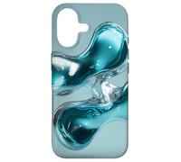 Abstract Floating Liquid Fluid Dynamics Art Case for iPhone 17