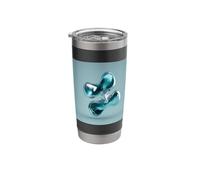 Abstract Floating Liquid Fluid Dynamics Art Stainless Steel Insulated Tumbler