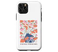 Abstract Floral Vase Rainbow Serenity Art Case for iPhone 11 Pro