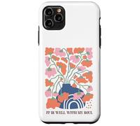 Abstract Floral Vase Rainbow Serenity Art Case for iPhone 11 Pro Max