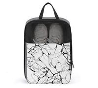 Abstract Flowing Energetic Currents Shoe Bag for Travel Daily Use Anti-dust Storage Carrier Golf Shoe Pouch