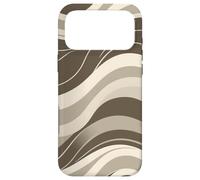 Abstract Flowing Wave Lines Minimal Modern Retro Design Case for iPhone 17 Pro Max