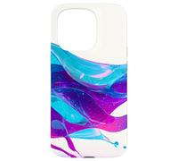 Abstract Fluid Dynamics Liquid Void Art Case for iPhone 15 Pro