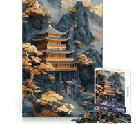 Abstract Fuji Bonsai Tree Jigsaw Puzzles for Adults1000 Pieces DownTime Game Calm Daily Fun Challenge Nice Art (38x26cm)