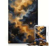 Abstract Galaxy - Leo Zodiac Colors 1000 Piece Jigsaw Puzzles for Adults Teenagers Recall Boost Tight Cut Real Challenge Art Display (50x75cm)