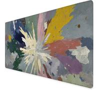 Abstract Gaming Mouse Pad Graffiti Large Mouse Mat Comfortable Mousepad with Smooth Cloth Surface, Textured Wear Resistant, Improved Precision and Speed, Mousemat 900x300x3mm,Office Product K7-600