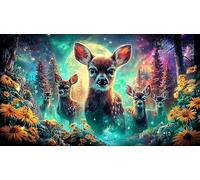 Abstract-Geometric-Composition 1000 Piece Jigsaw Puzzles for Family Challenging Puzzle Games 38x52cm/1000pcs