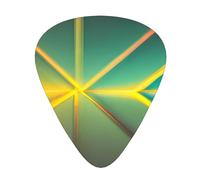 Abstract Geometric Guitar Picks Set-Premium Abs Material,Various Thicknesses-Enhance Your Playing Experience