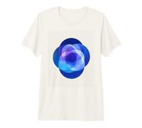 Abstract Geometric Overlap Art Premium T-Shirt