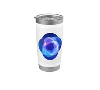 Abstract Geometric Overlap Art Stainless Steel Insulated Tumbler