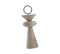 Abstract Geometric Resin Pillar Statue - Modern Desktop Home Decor, Unique Gift for Art Lovers, Stylish Sculpture for Bookshelf & Office, Style A