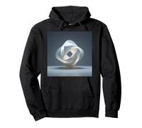 Abstract Geometric Sculpture Modern Pullover Hoodie