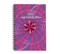 Abstract Geometric Stars 2026 Journal Diary A5 To Do List Notebook 2026 Diary Calendar for Men Journal Planner Combo for Workout Week To View Monthly Year Planner with Dotted Line Note Page Slim