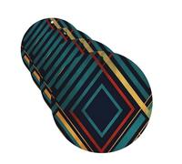 Abstract Geometric striped Car Air Freshener Cards for Women Men 4 Pack Cute Car Accessories Long Lasting Scent Car Diffuser Hanging Auto Aromatherapy Tablets Car Fresheners Gifts