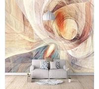 Abstract Geometric Texture Creative Personality Modern 3D Wallpaper Premium Textured Silk Neutral Tones Material Ideal for Living Room Bedroom-430cm×300cm