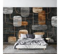 Abstract Geometric Wallpaper Home Decor, 400x280 cm (WxH)