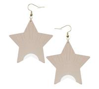 Abstract Geometric Women's Fashion Earrings, Celestial Dangle Earrings, Star Shape Jewelry for a Versatile