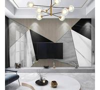 Abstract Geometric Wood Grain Marble Effect Art 3D Wallpaper Luxury Home Dining Decor Paste Sofa Living Room The Wall for Bedroom Mural-200cm×140cm