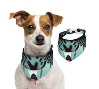 Abstract Geometry Art1 Pet Scarf Dog Bandanas Spring Summer Soft Cotton Puppy Scarfs Adjustable Accessories for Small Medium Large Girl Boy Pup Small