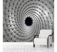 Abstract Geometry Cement Extended Space 3D Wallpaper Easy Install Feature Office Living Room Sofa Bedroom TV Background Wall Decoration-430cm×300cm