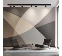 Abstract Geometry Photo Wallpaper, Modern Abstract Art Wallpaper Mural, 150X105cm Wall Paper for Bedroom Living Room, Non-Woven Wall Mural Room Decor EL&D66