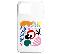 Abstract Gestural & Organic Fluid Shapes ART GIFT Modernist Case for iPhone 16 Pro Max