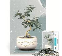 Abstract Gold Decor 1000 Piece Jigsaw Puzzle for Adults Mindful Game High Def Print Happy Challenge Thoughtful Gift (50x75cm)