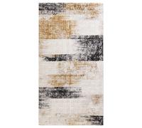 Abstract Gold Rug - 170 x 120 cm - Kuza
