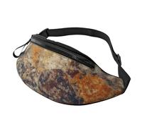 Abstract Granite Fanny Pack for Men Women Fashion Waist Packs Adjustable Crossbody Bags Everywhere Belt Bag