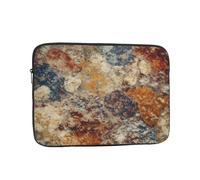 Abstract Granite Laptop Sleeve for Women Men, 10 Inch Waterproof Laptop Bag Lightweight Notebook Computer Cover Bag