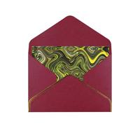 Abstract Green Snake Thank You Card Envelope 4x6 Inch Wedding Baby Shower Thank You Bride Shower Business Birthday.
